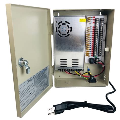 cctv power supply distribution box|power distribution box for CCTV.